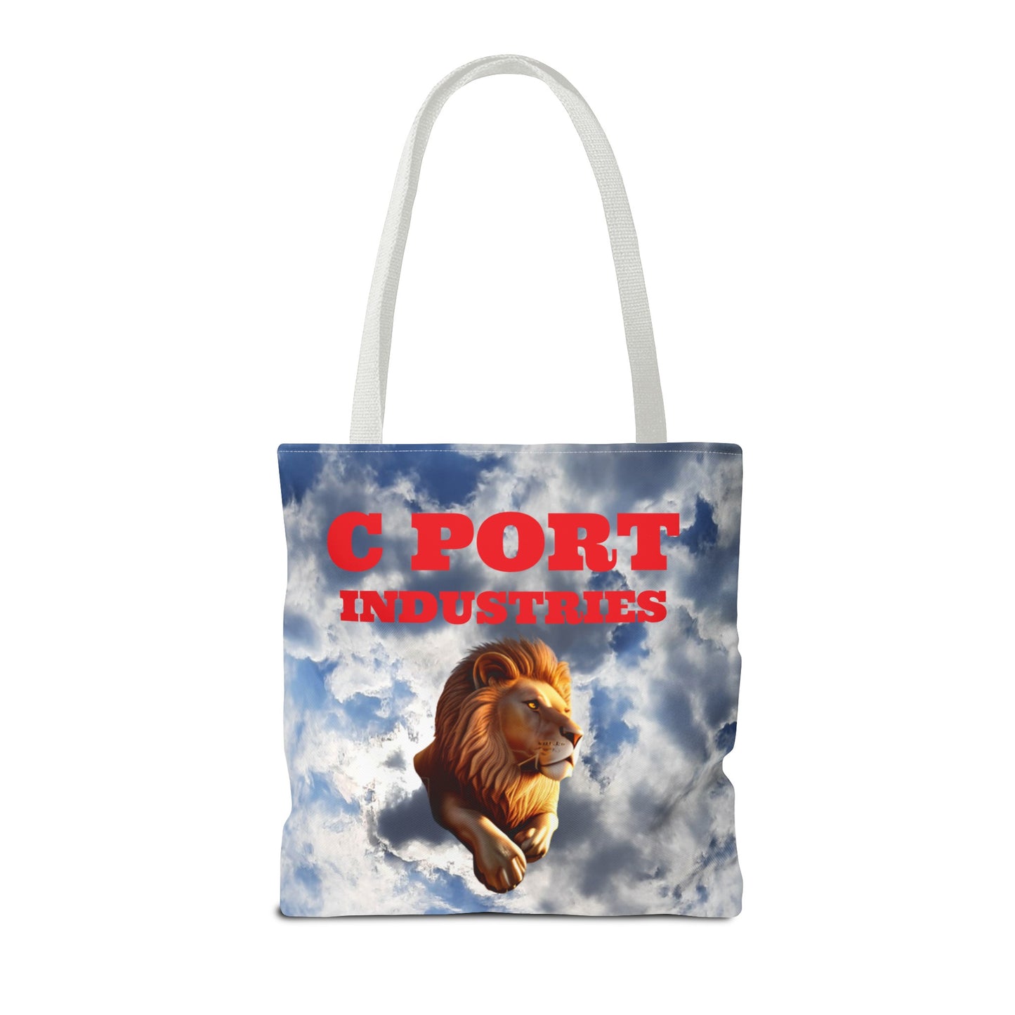 C Port Lion in the Clouds Tote Bag (AOP)