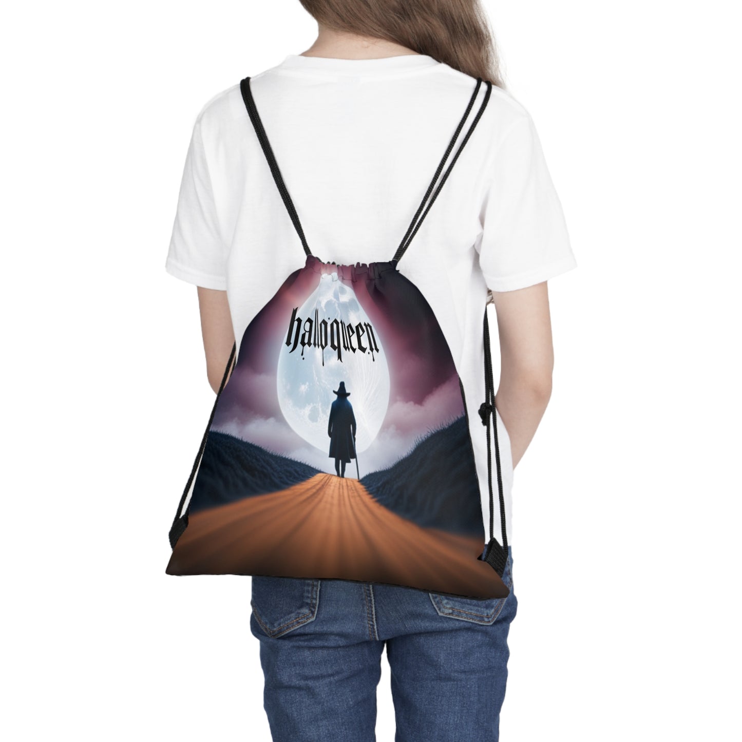 Hallowqueen Outdoor Drawstring Bag