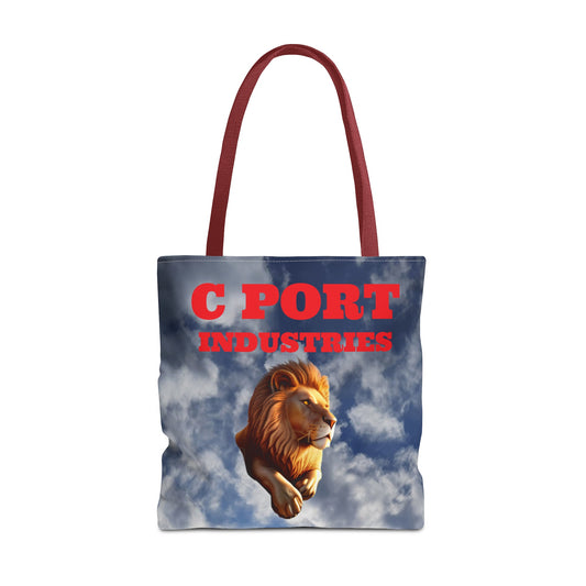 C Port Lion in the Clouds Tote Bag (AOP)