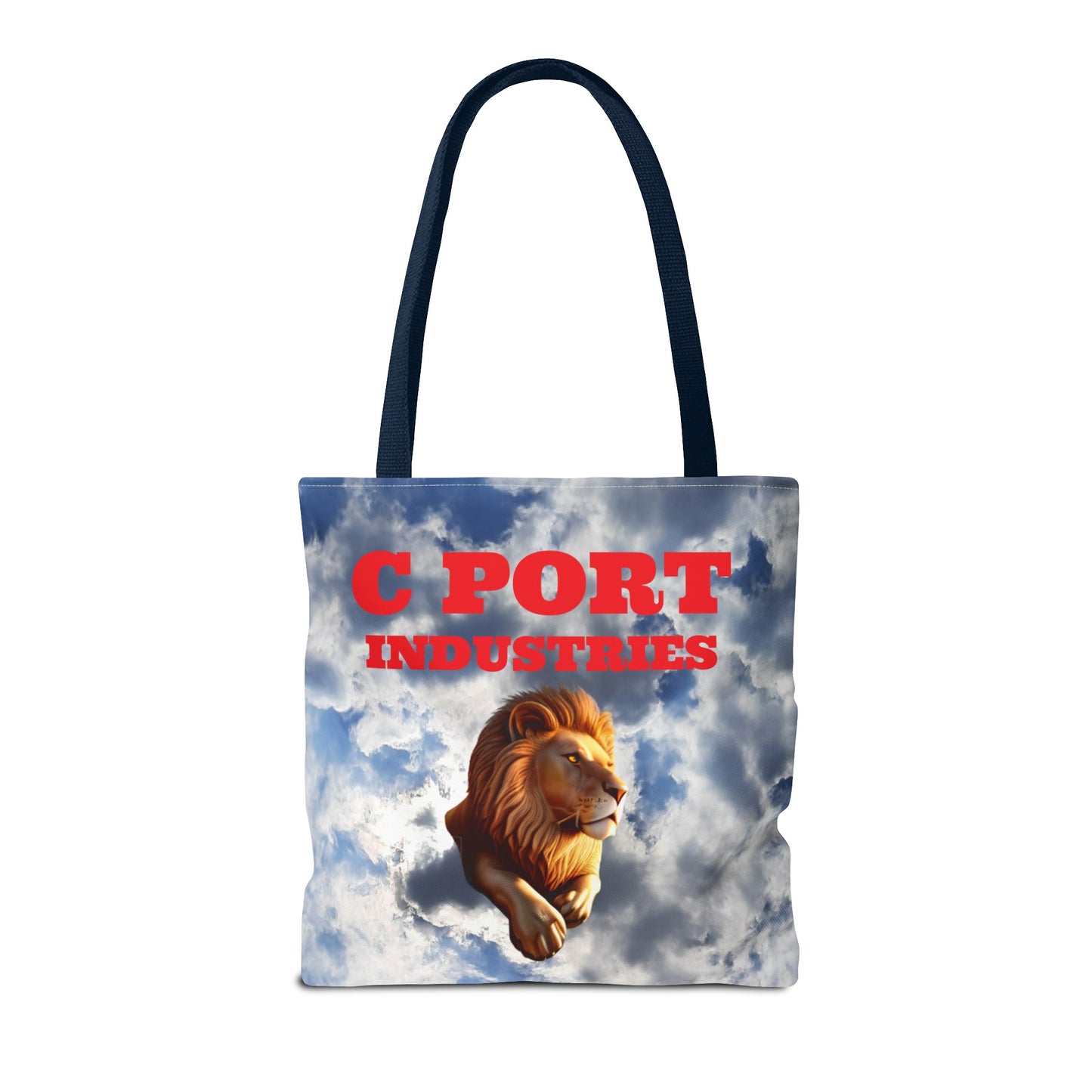 C Port Lion in the Clouds Tote Bag (AOP)