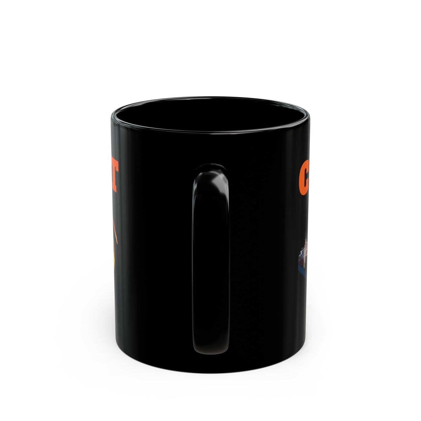 C PORT Black Mug (11oz, 15oz)