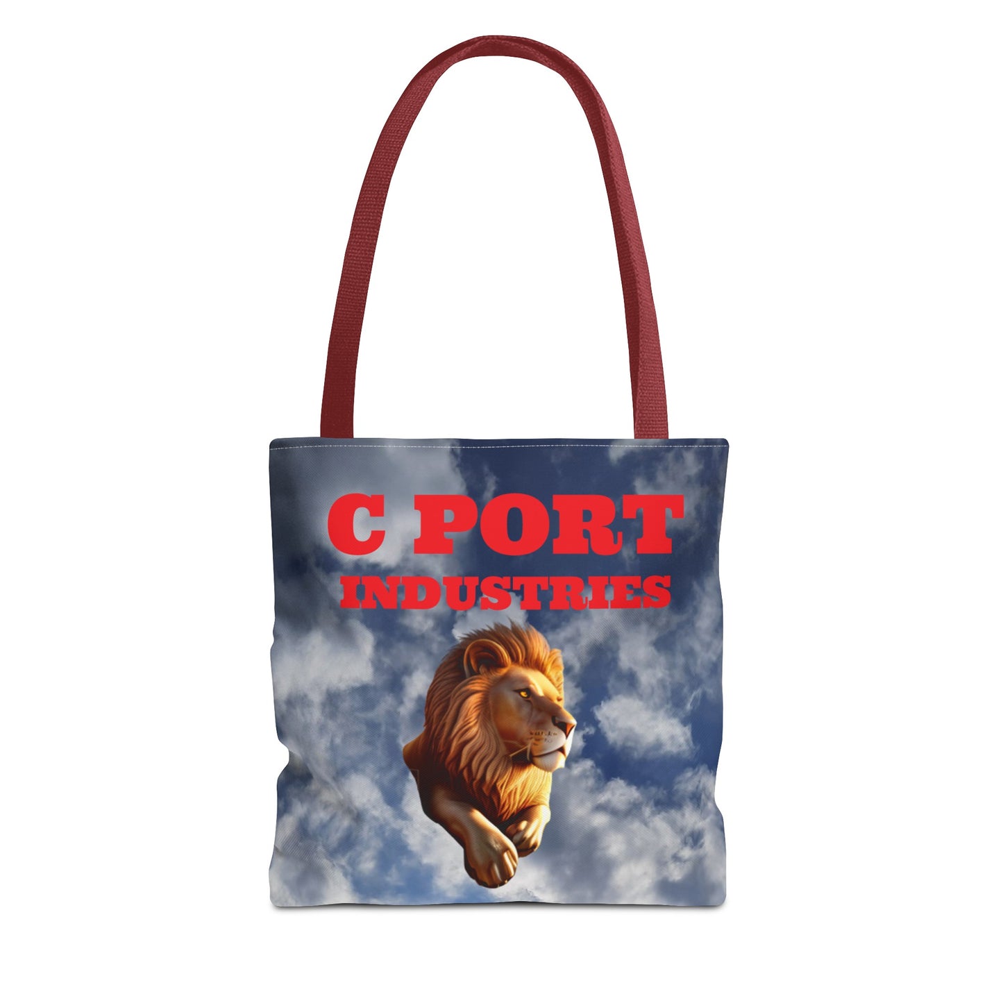 C Port Lion in the Clouds Tote Bag (AOP)