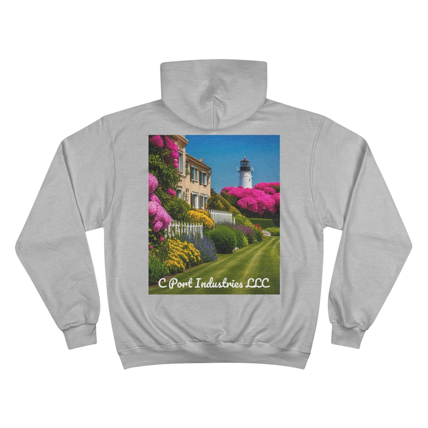 C Port Industries LLC Landscape Division Champion Hoodie