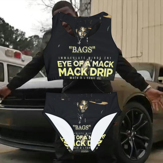 Mack D Bags Girls Two Piece Swimsuit (AOP)