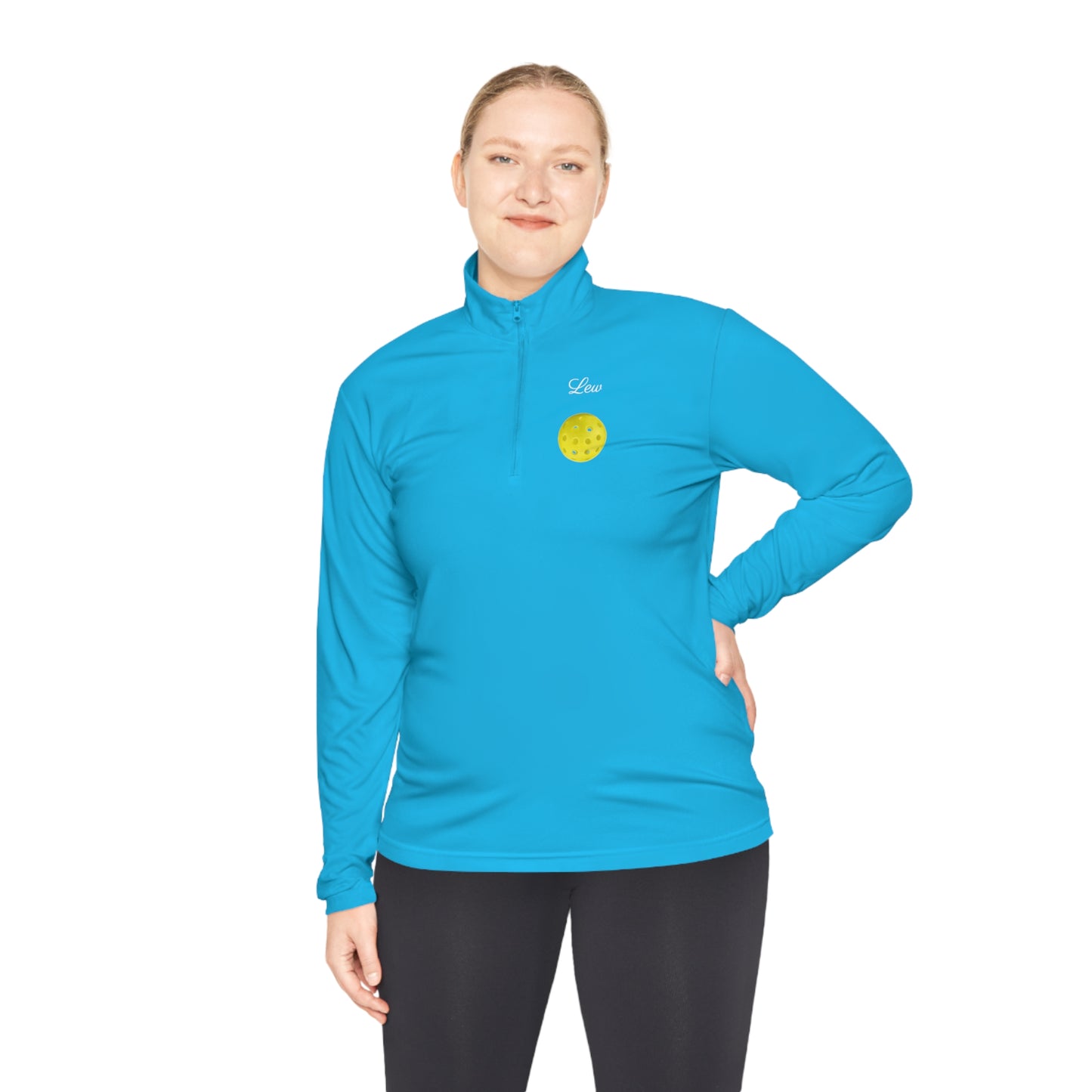 LEW Pickleball Unisex Quarter-Zip Pullover