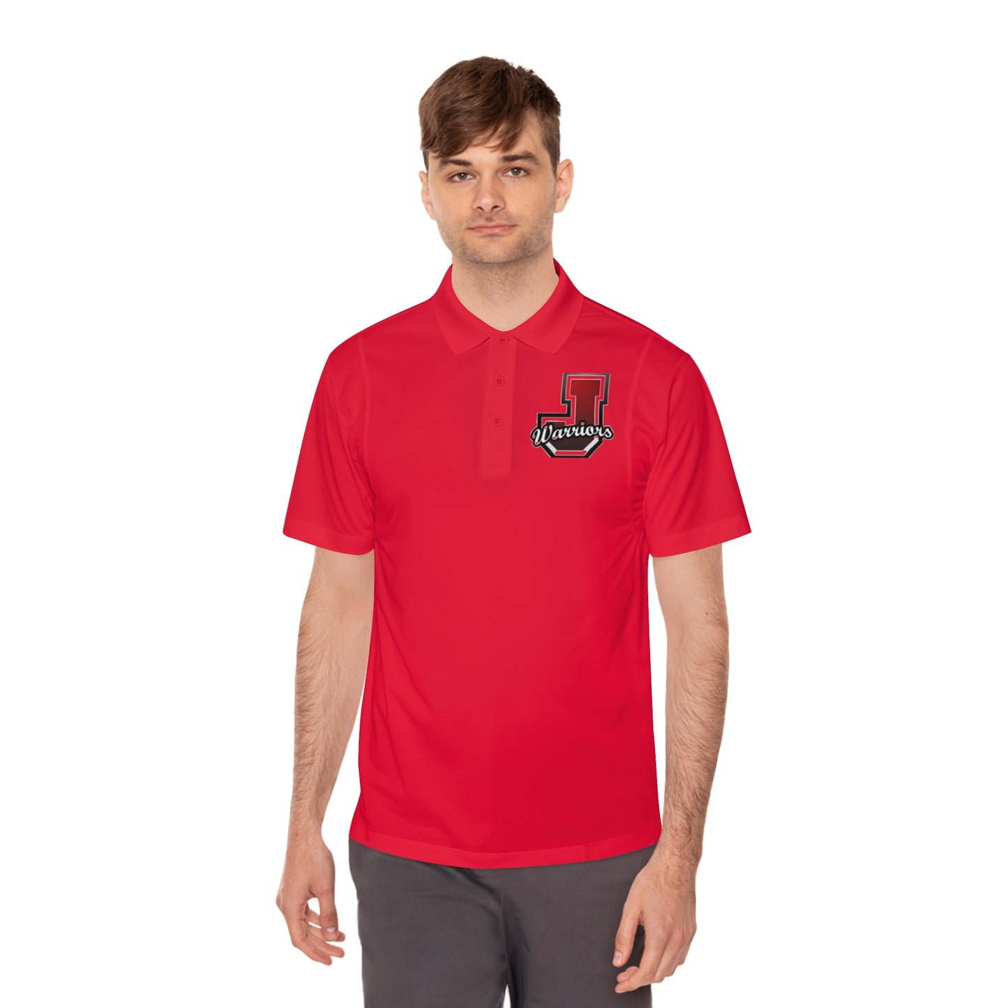 J Warriors Men's Sport Polo Shirt