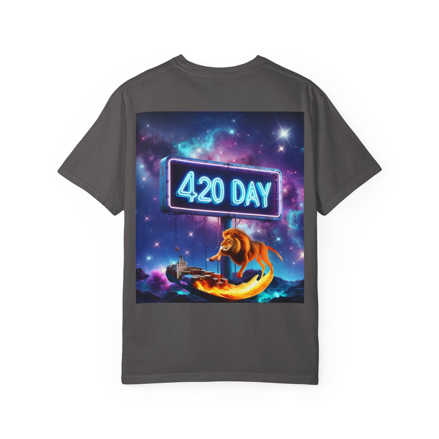420 Day Sign Unisex Garment-Dyed T-Shirt