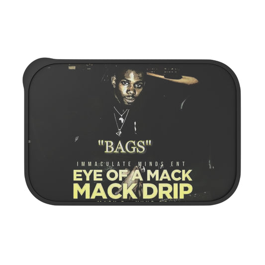 Mack D "Bags " PLA Bento Box with Band and Utensils