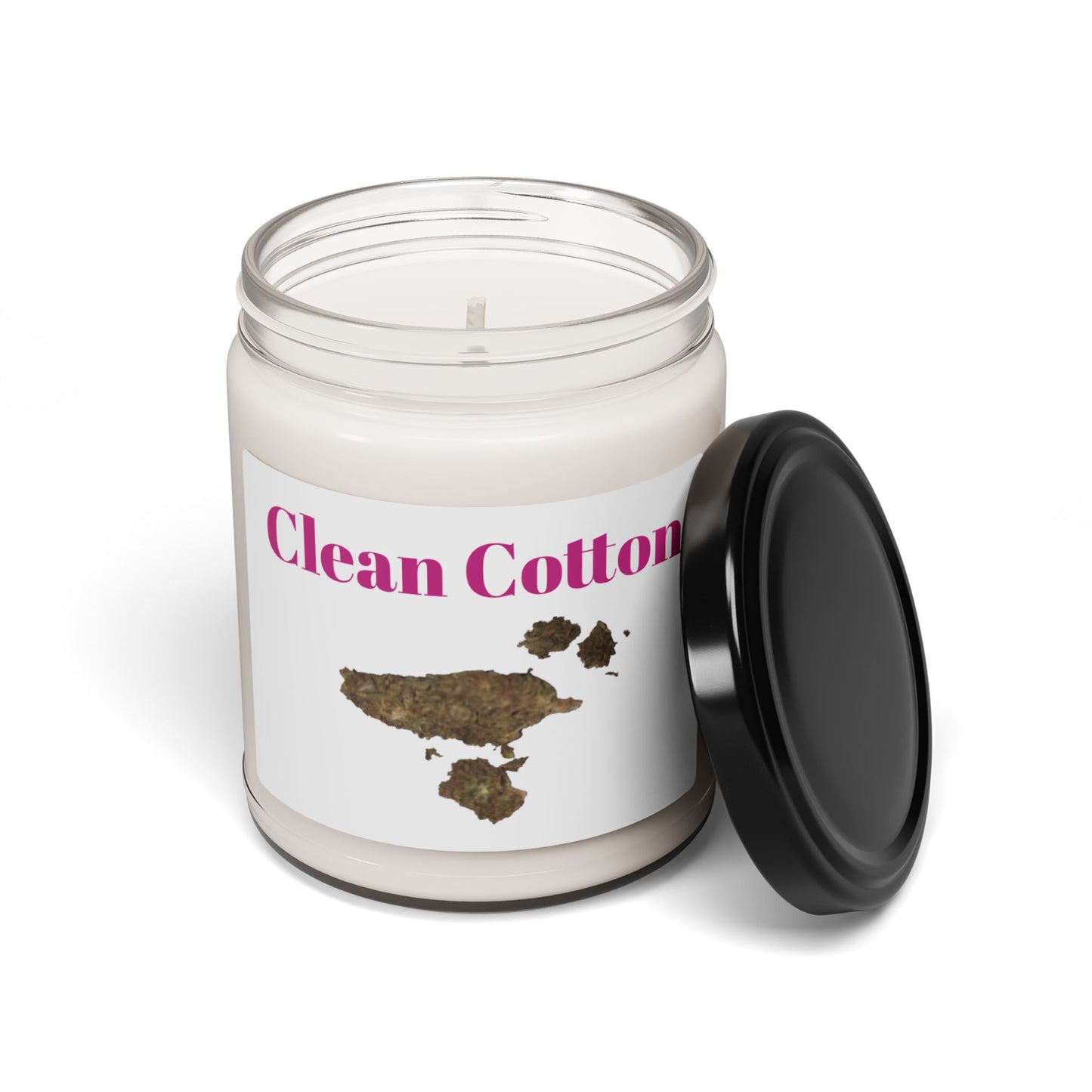 Clean Cotton Scented Soy Candle, 9oz