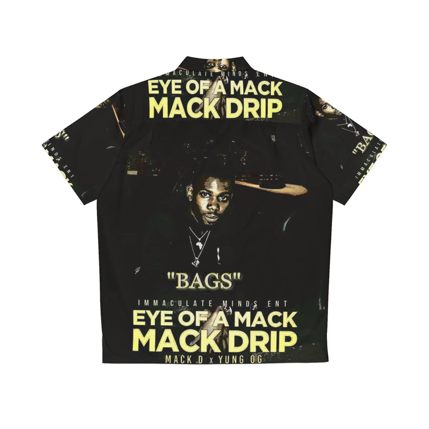 Mack d Full Bags Men's Hawaiian Shirt (AOP)