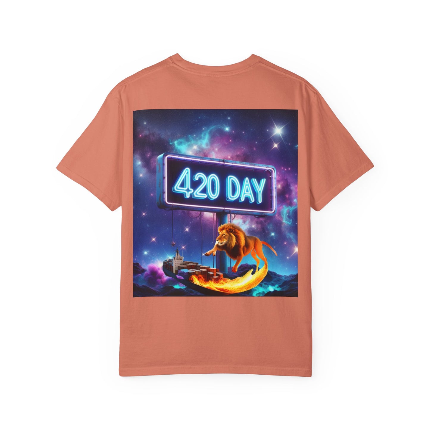 420 Day Sign Unisex Garment-Dyed T-Shirt