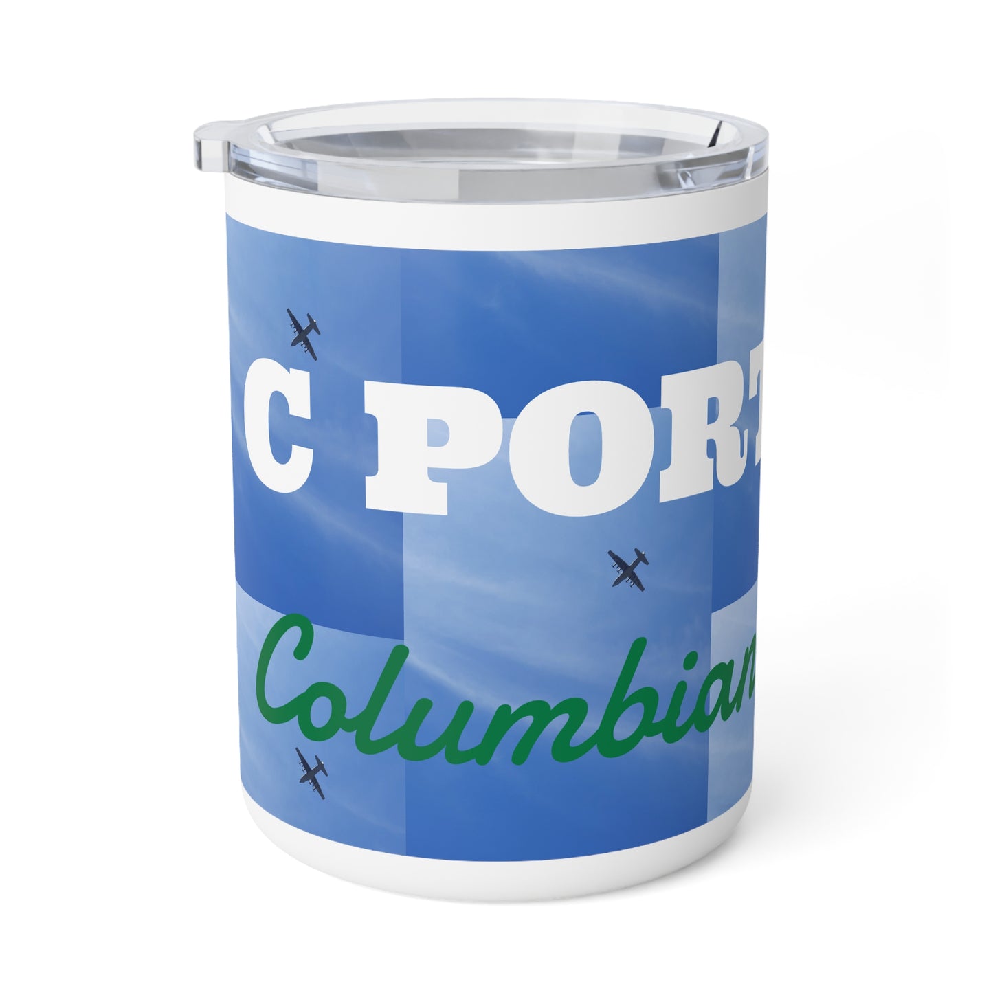 C Port Columbian Coffee Insulated Coffee Mug, 10oz