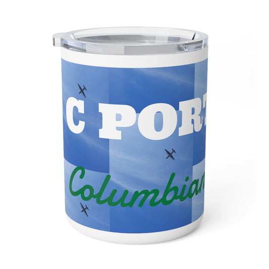 C Port Columbian Coffee Insulated Coffee Mug, 10oz