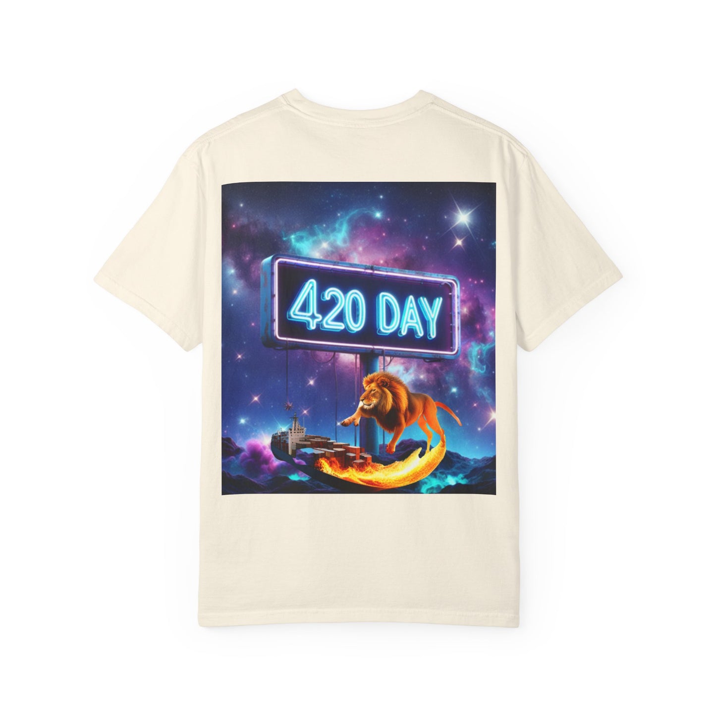 420 Day Sign Unisex Garment-Dyed T-Shirt