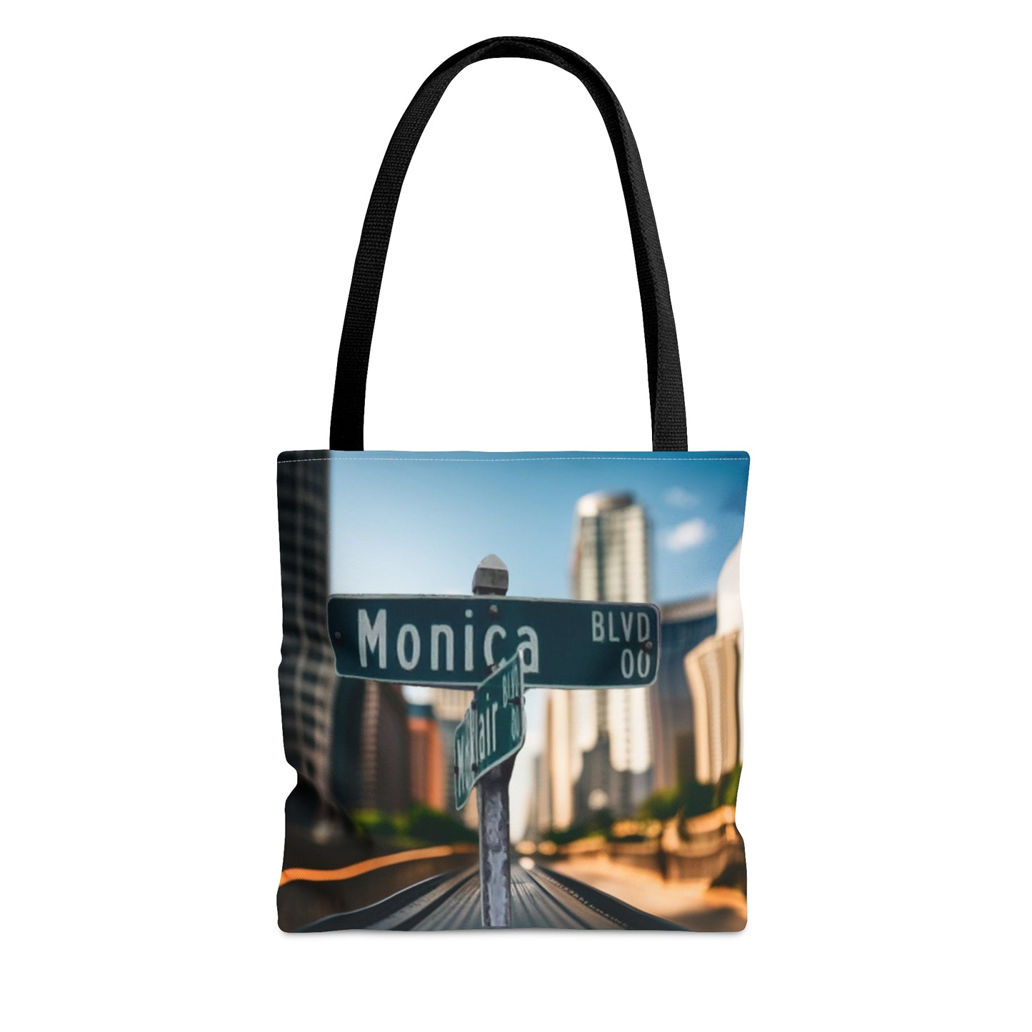 Monica Blvd Tote Bag (AOP)