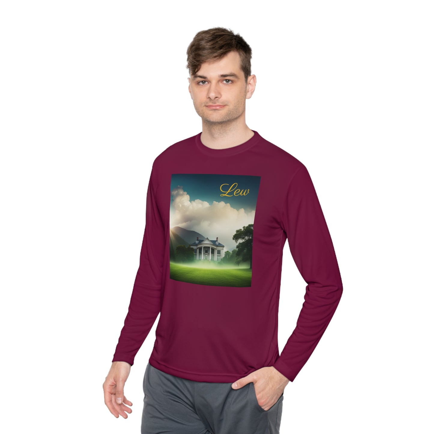 Lew Mansion Unisex Lightweight Long Sleeve Tee