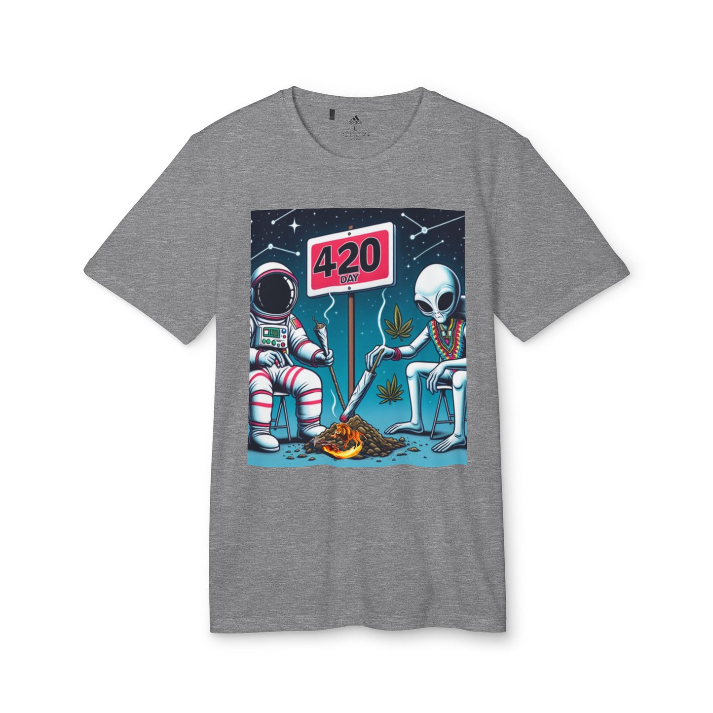 420 Day Astronauts Unisex Sport T-Shirt