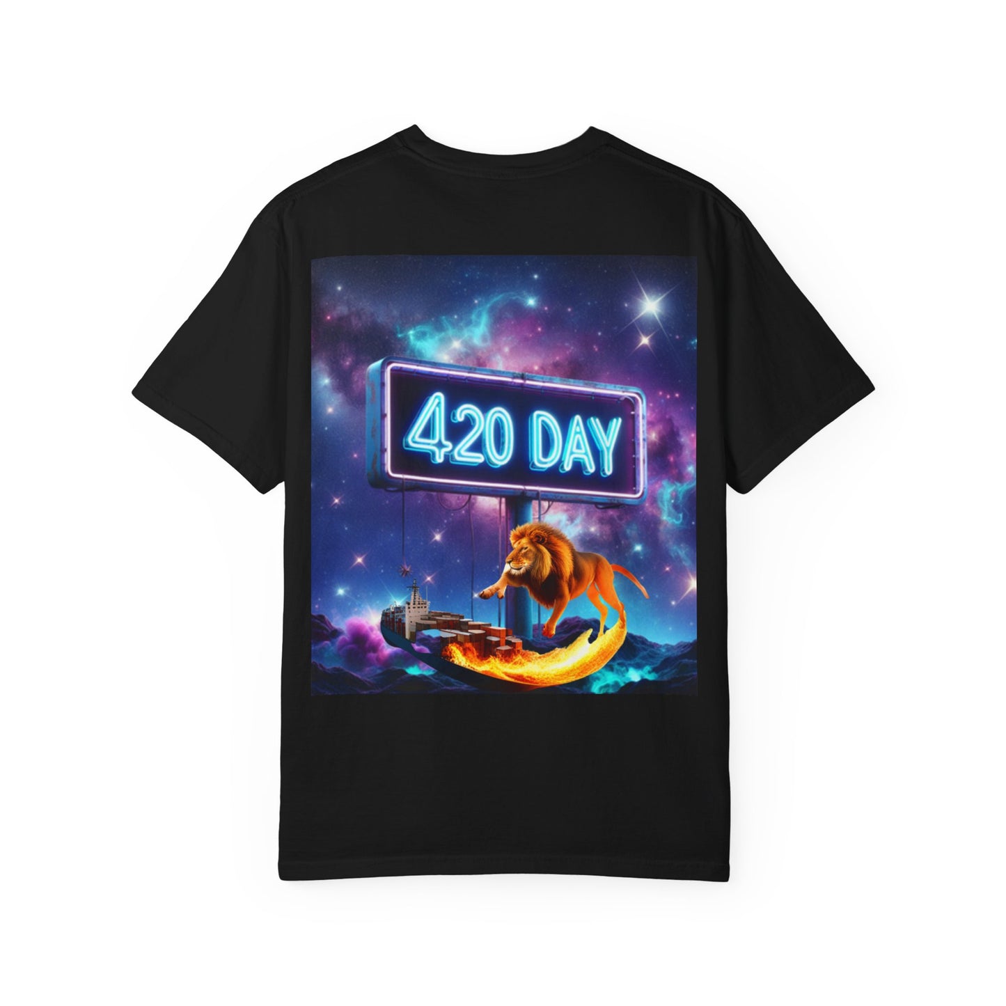 420 Day Sign Unisex Garment-Dyed T-Shirt