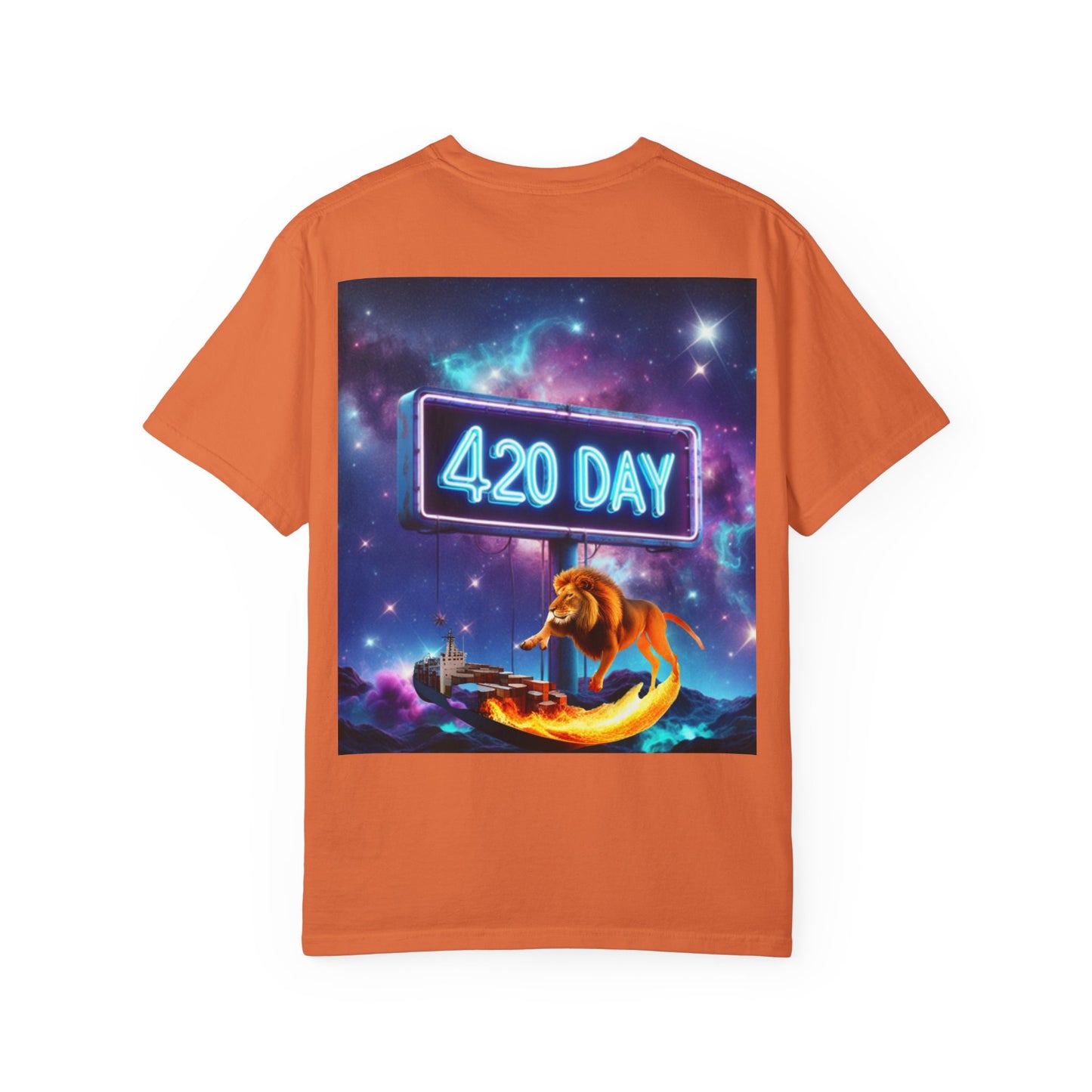 420 Day Sign Unisex Garment-Dyed T-Shirt
