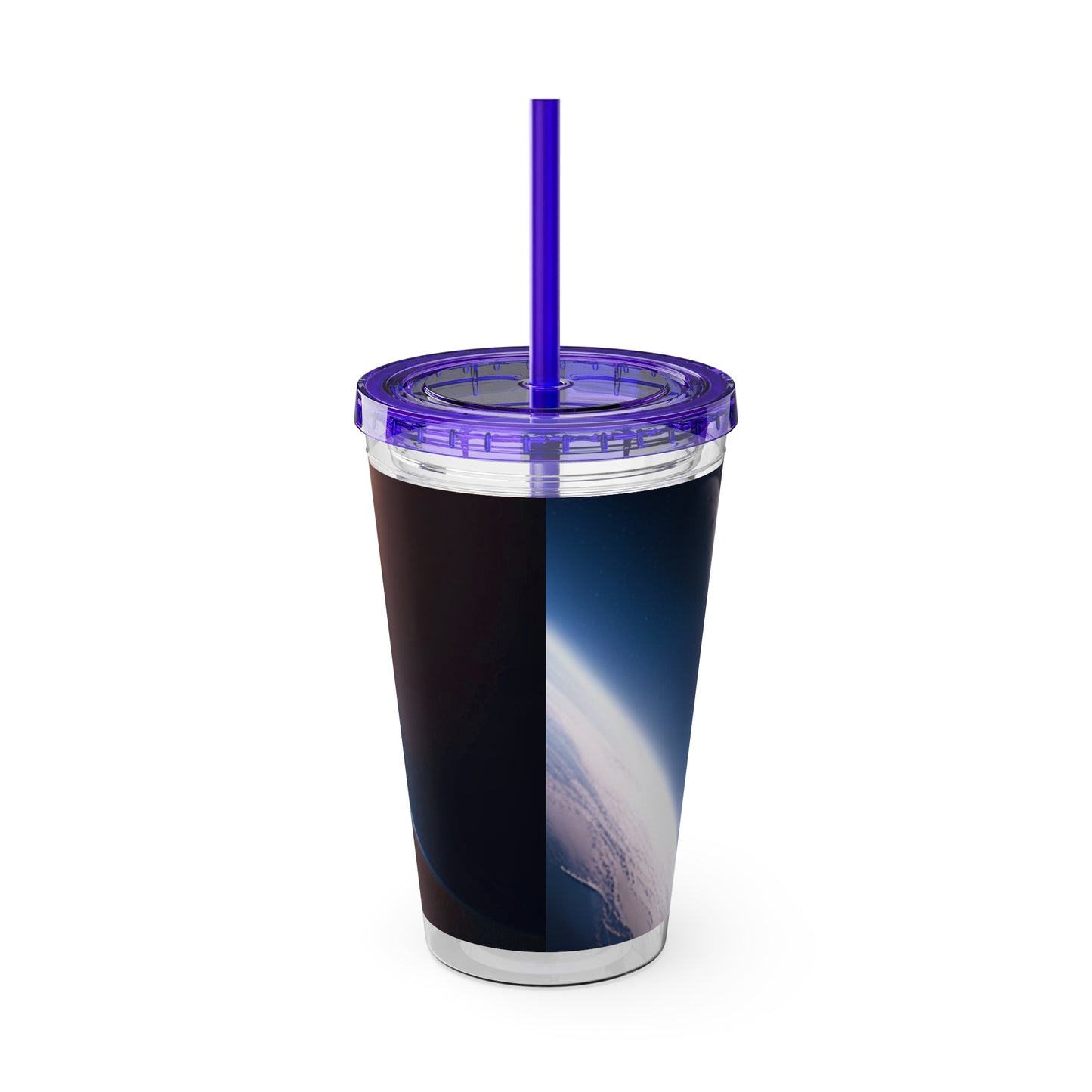 C Port Solar System Sunsplash Tumbler with Straw, 16oz