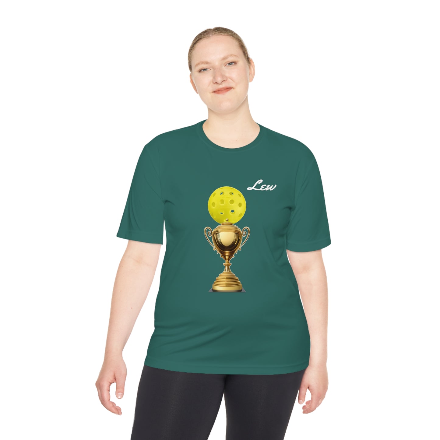 Lew Pickelball Short Sleeve Unisex Moisture Wicking Tee