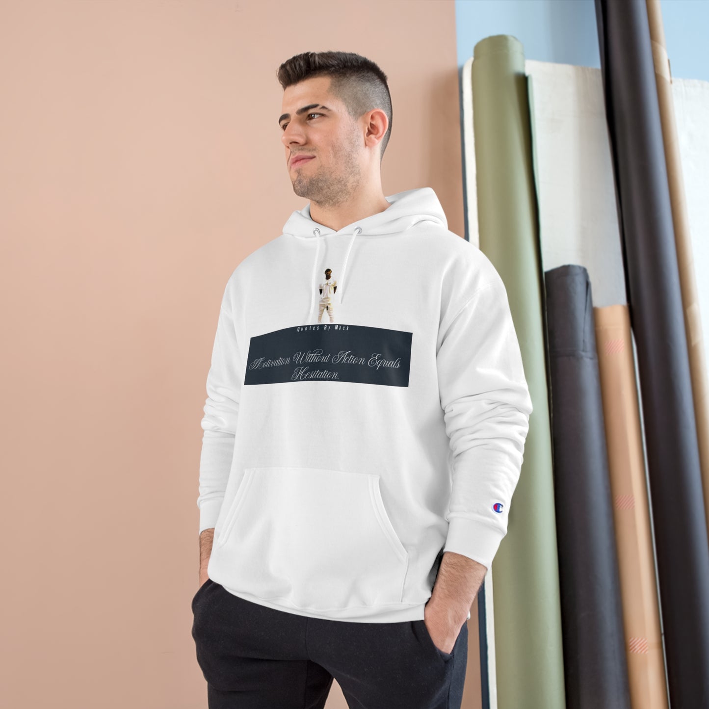 Quotes by Mack IME Champion Hoodie