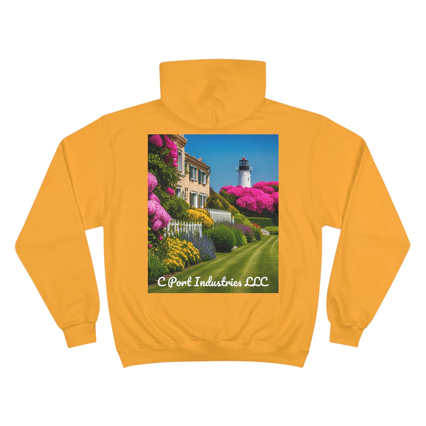 C Port Industries LLC Landscape Division Champion Hoodie