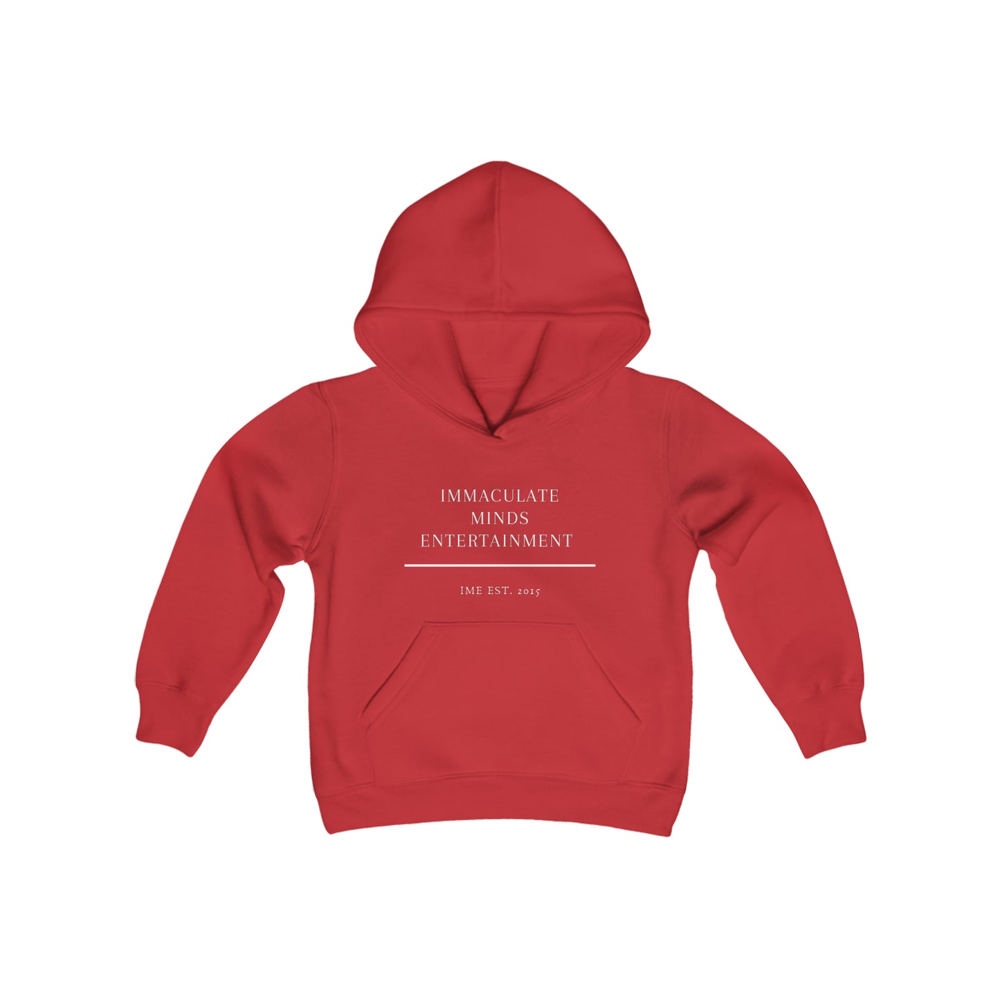 Immaculate Minds Entertainment Youth Heavy Blend Hooded Sweatshirt