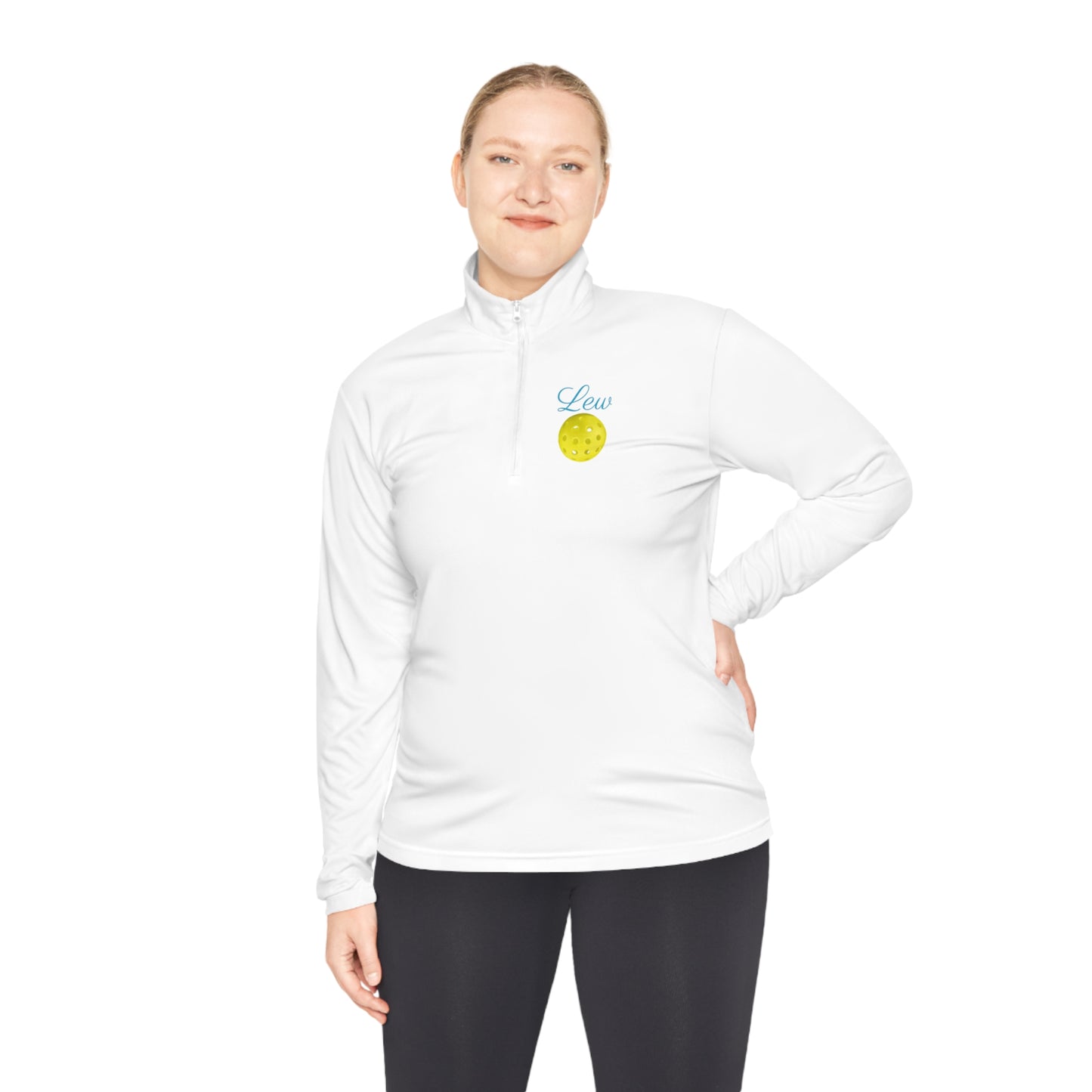 LEW Pickleball Unisex Quarter-Zip Pullover