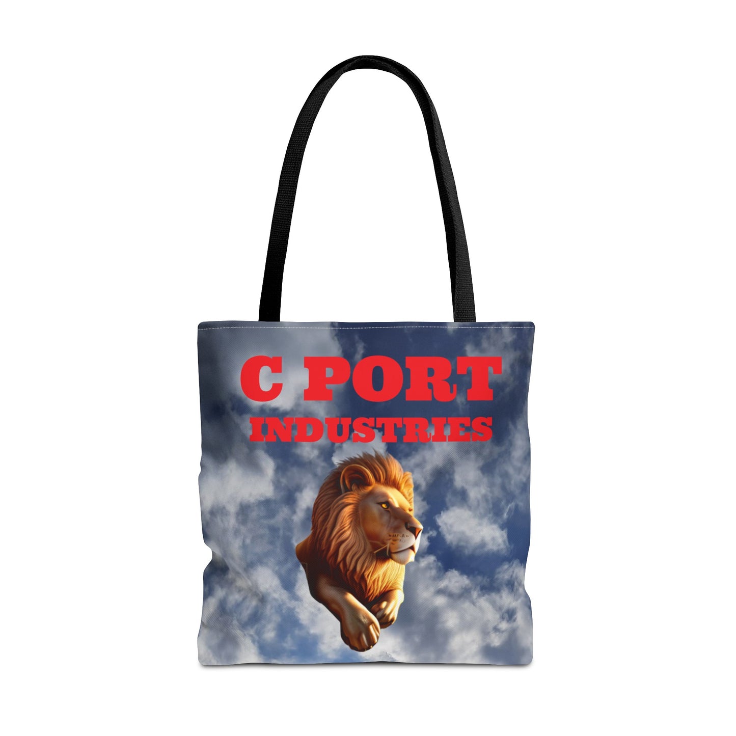 C Port Lion in the Clouds Tote Bag (AOP)