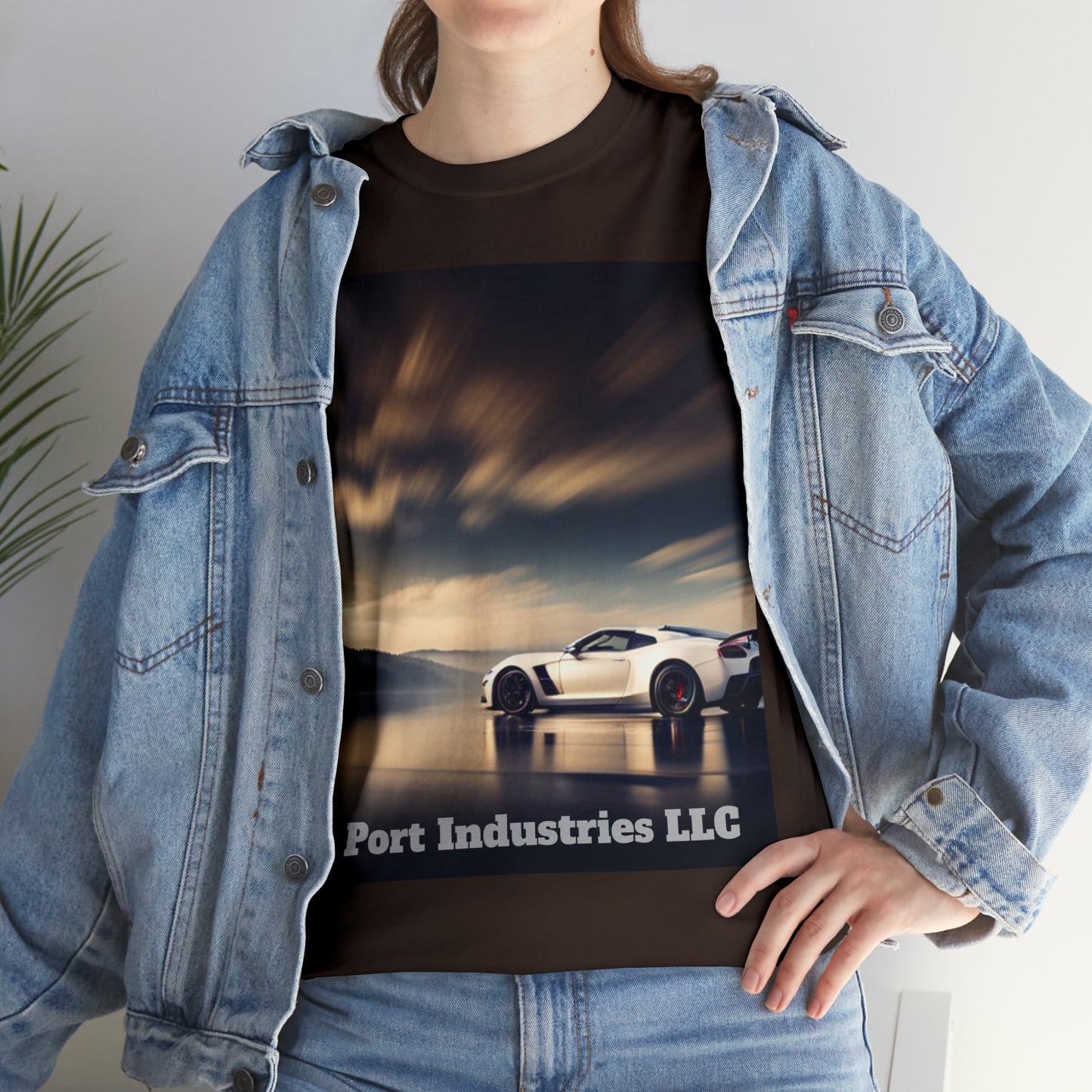 C Port Industries LLC Cportmerch.com Unisex Heavy Cotton Tee