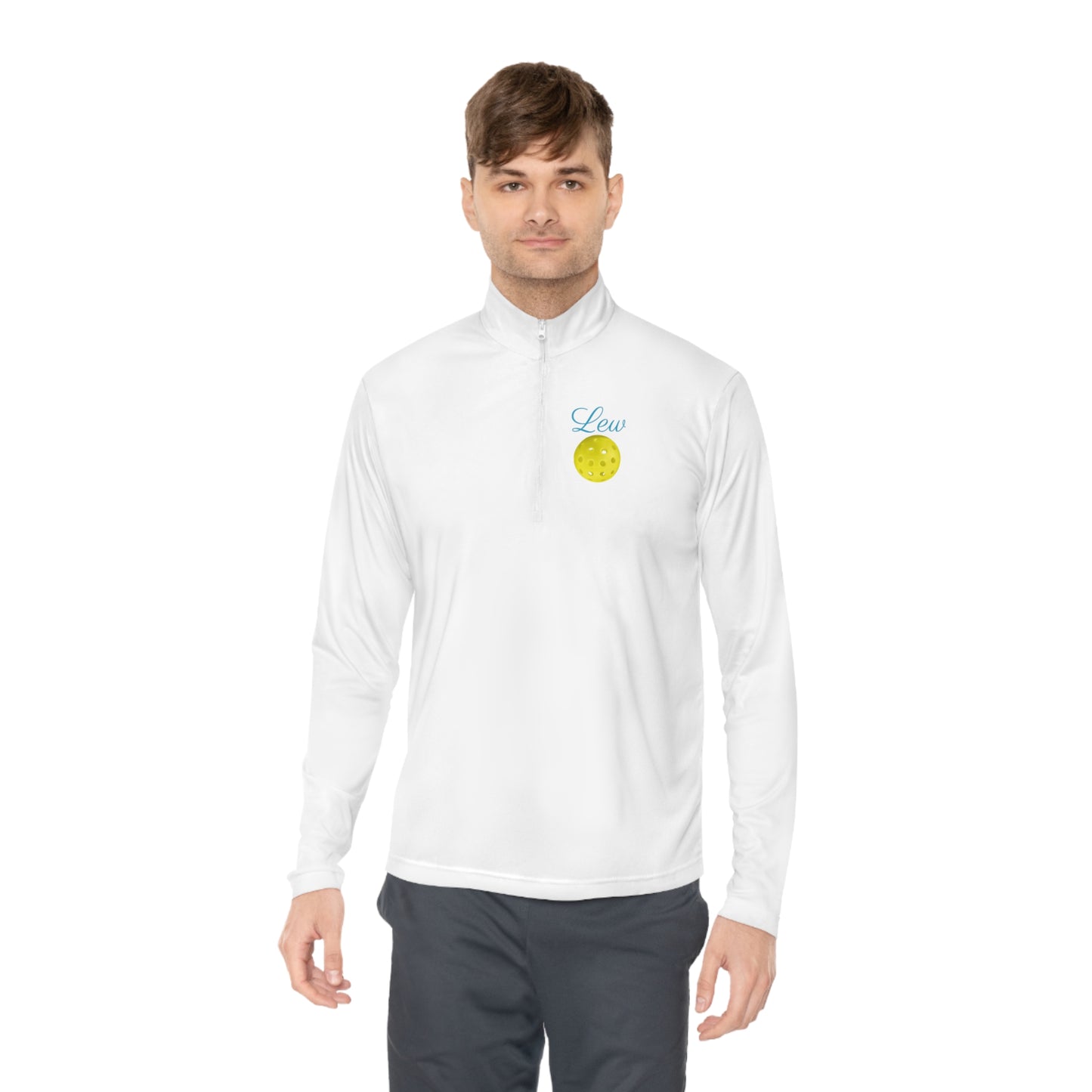 LEW Pickleball Unisex Quarter-Zip Pullover