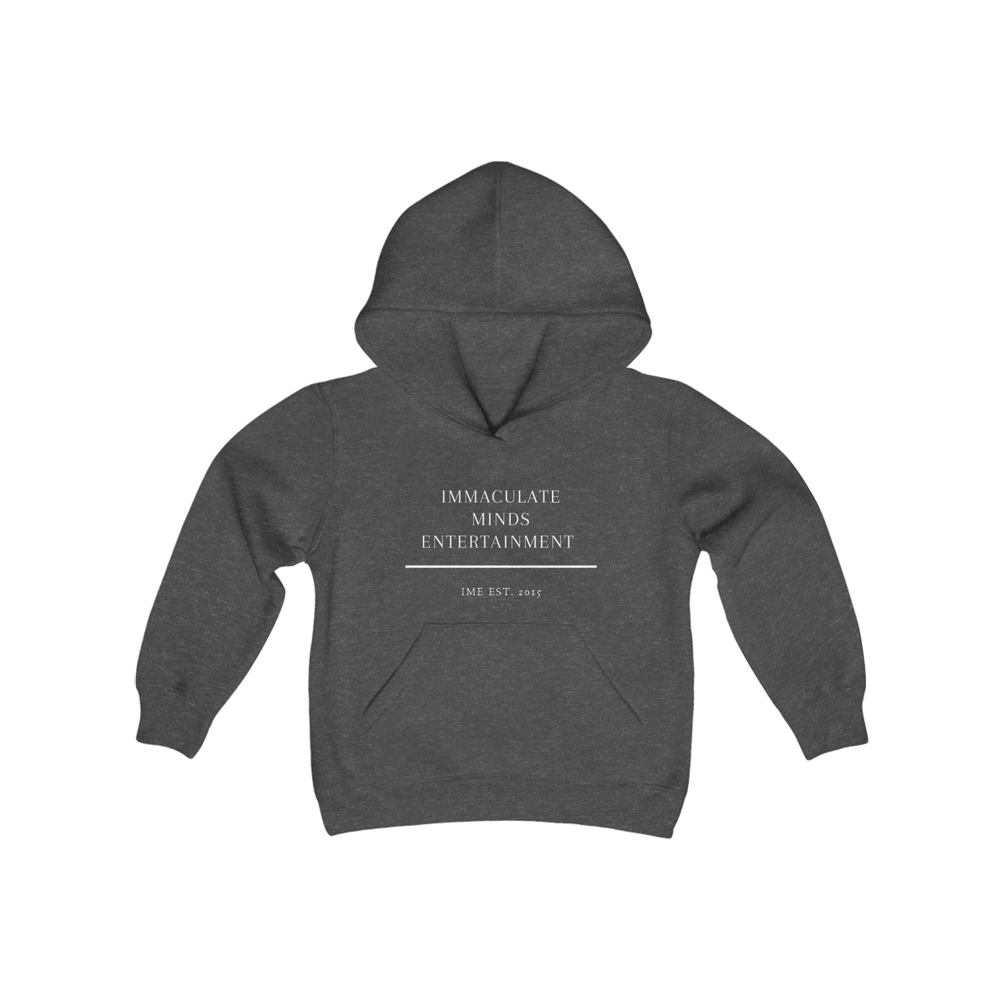 Immaculate Minds Entertainment Youth Heavy Blend Hooded Sweatshirt