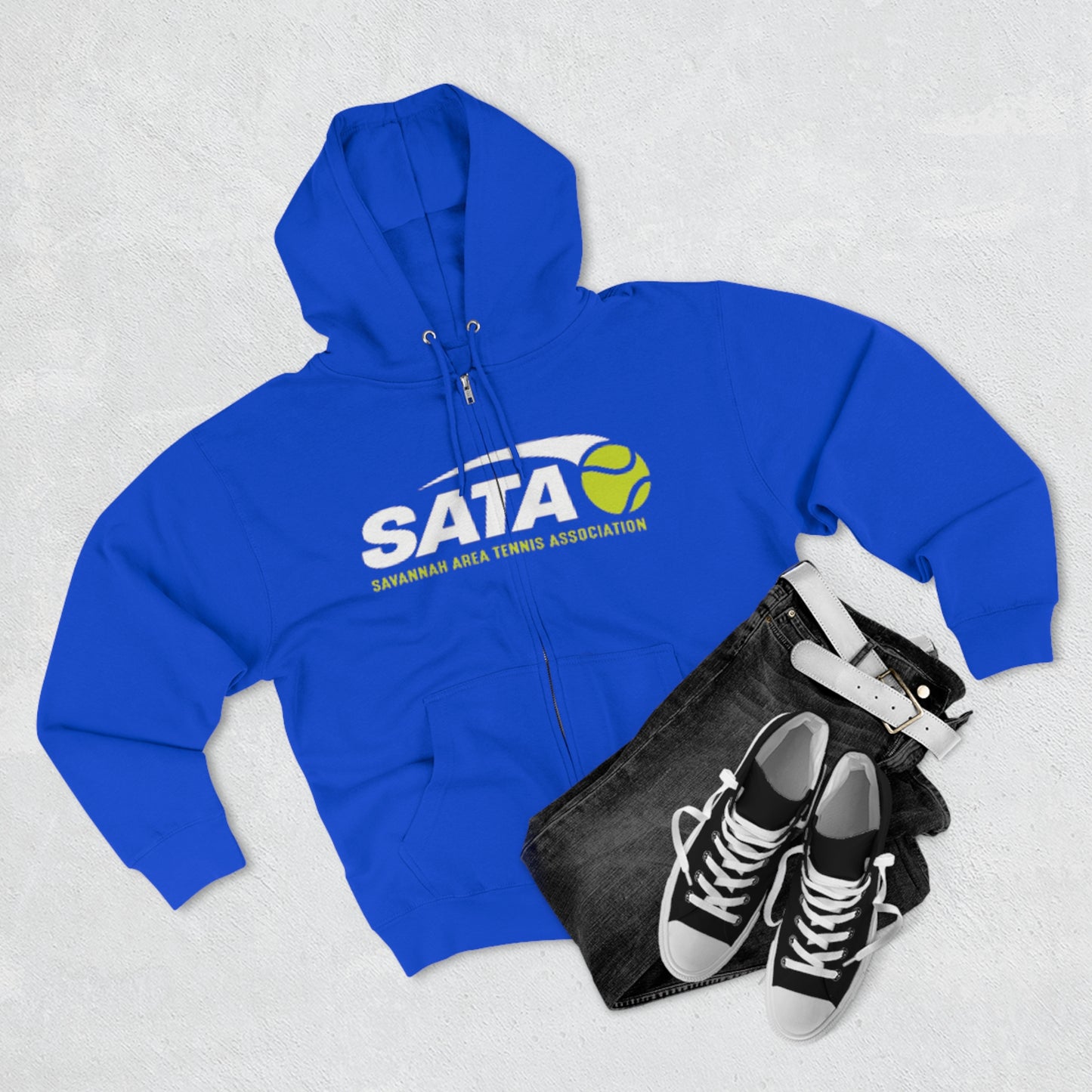 SATA Unisex Premium Full Zip Hoodie