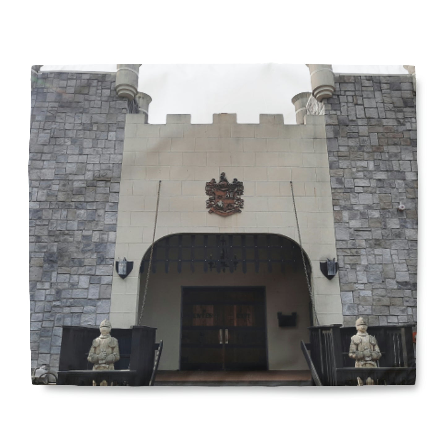 C Port Castle Duvet Cover