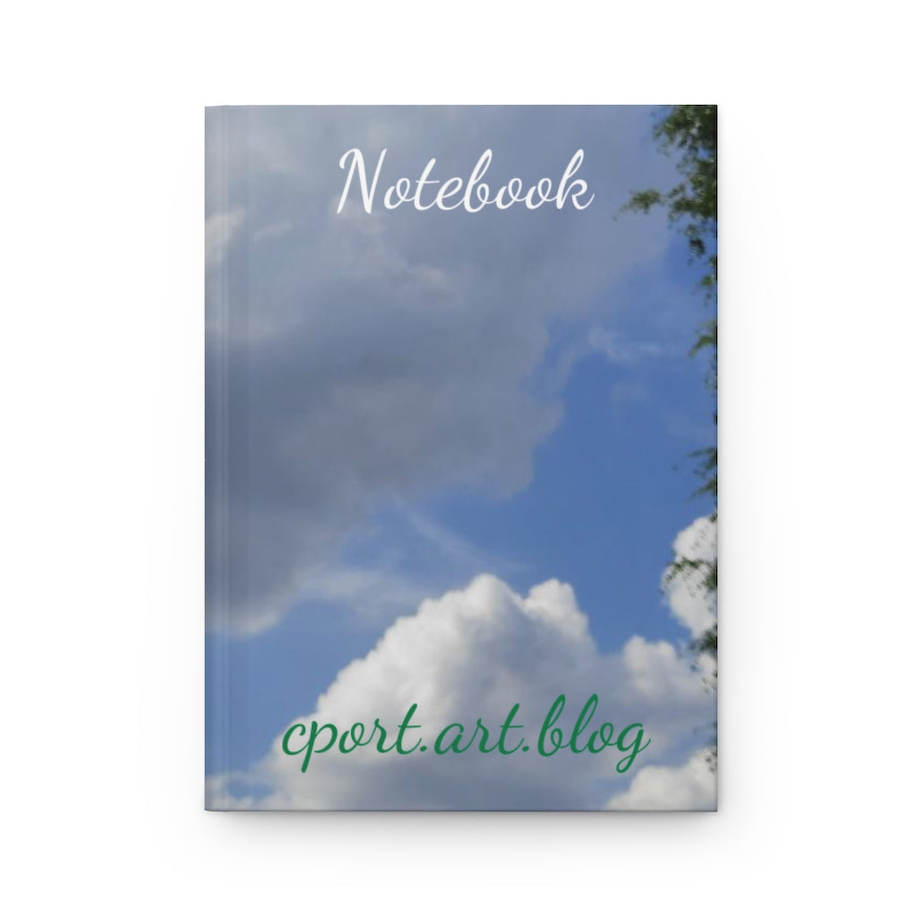 cport.art.blog Hardcover Notebook Matte