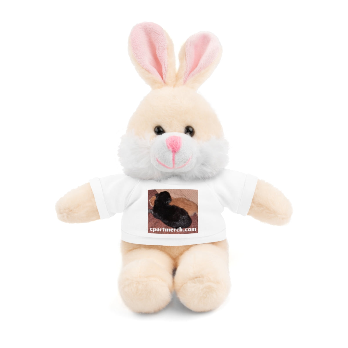 Stuffed Animals with cportmerch.com Tee