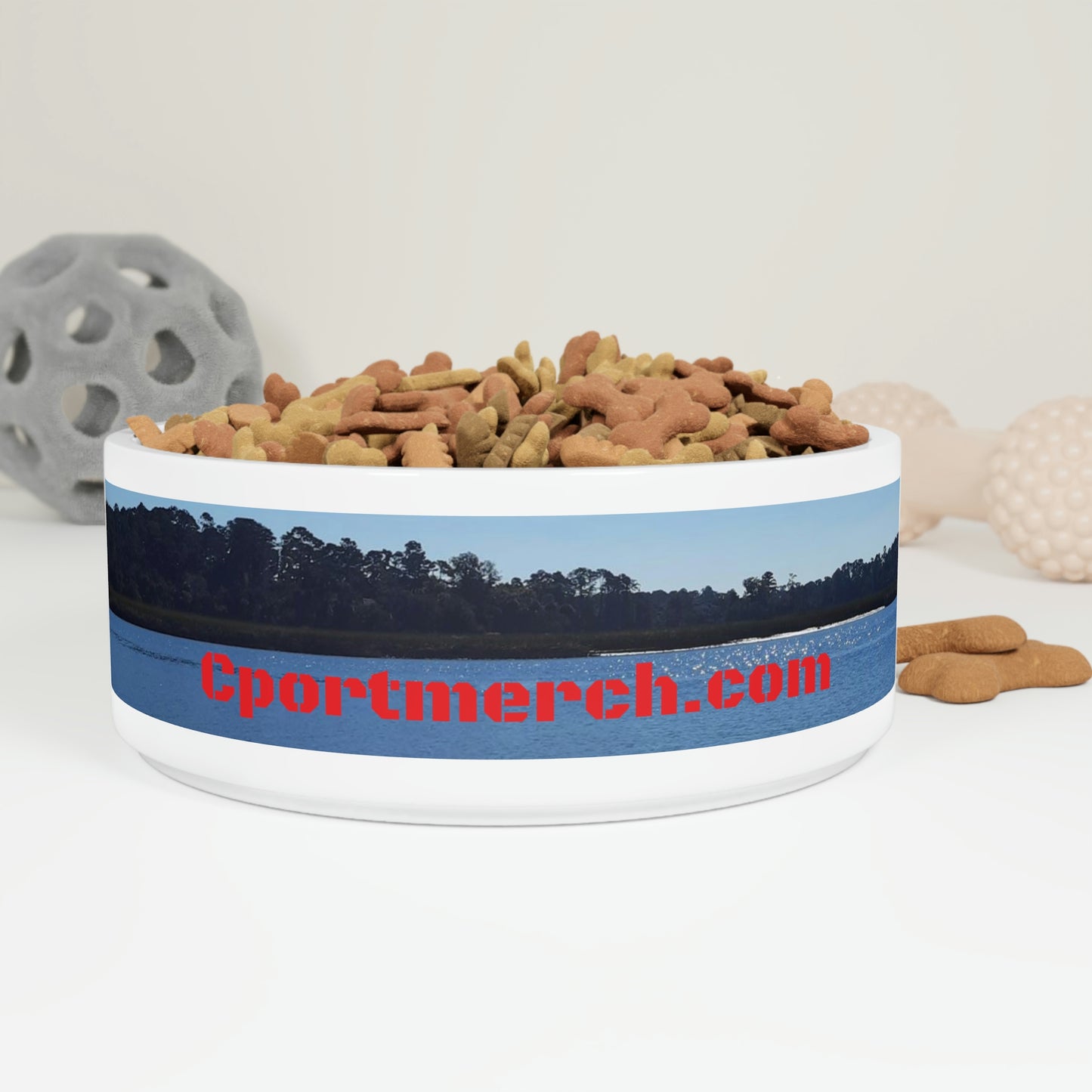 Cportmerch.com Blue Sky Pet Bowl