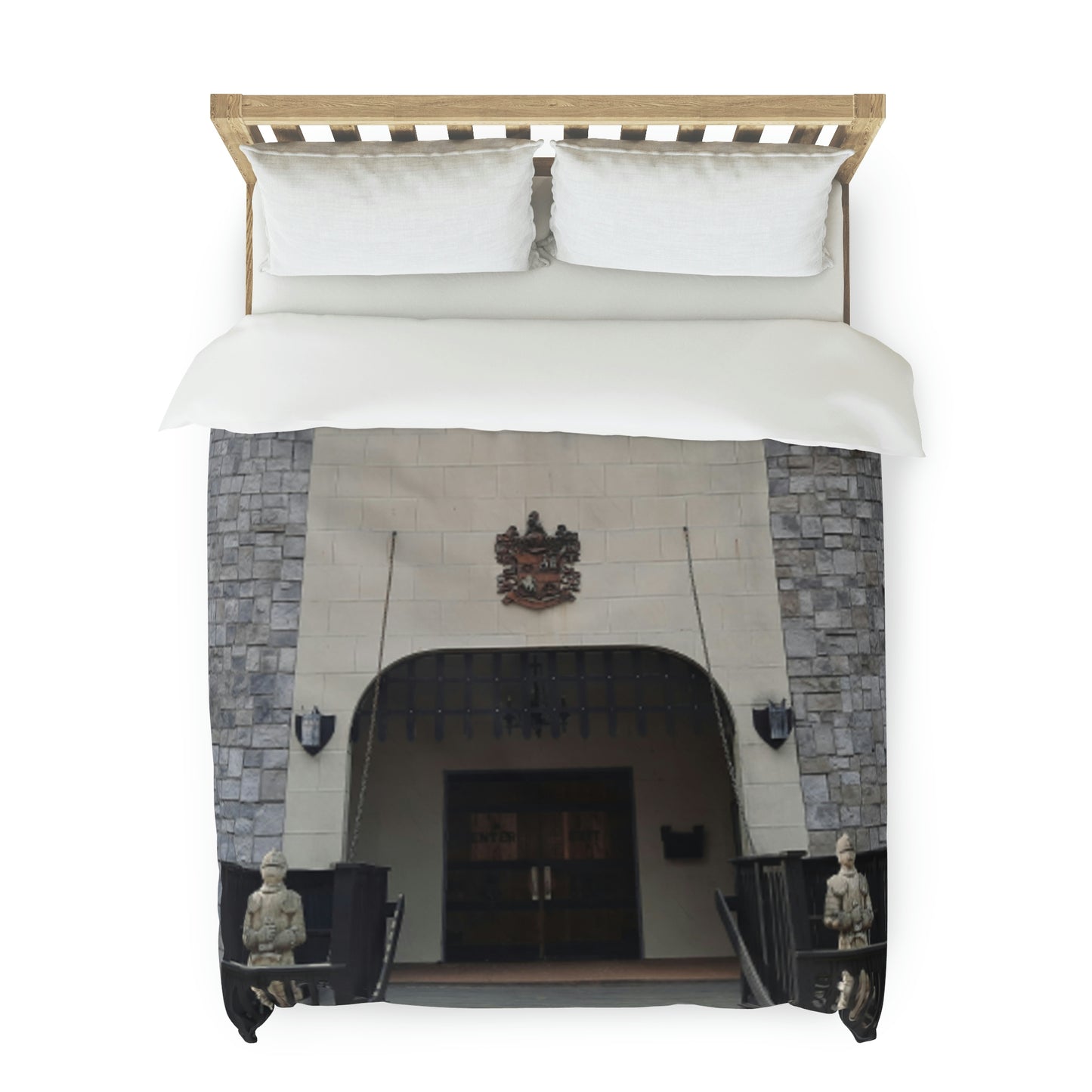 C Port Castle Duvet Cover