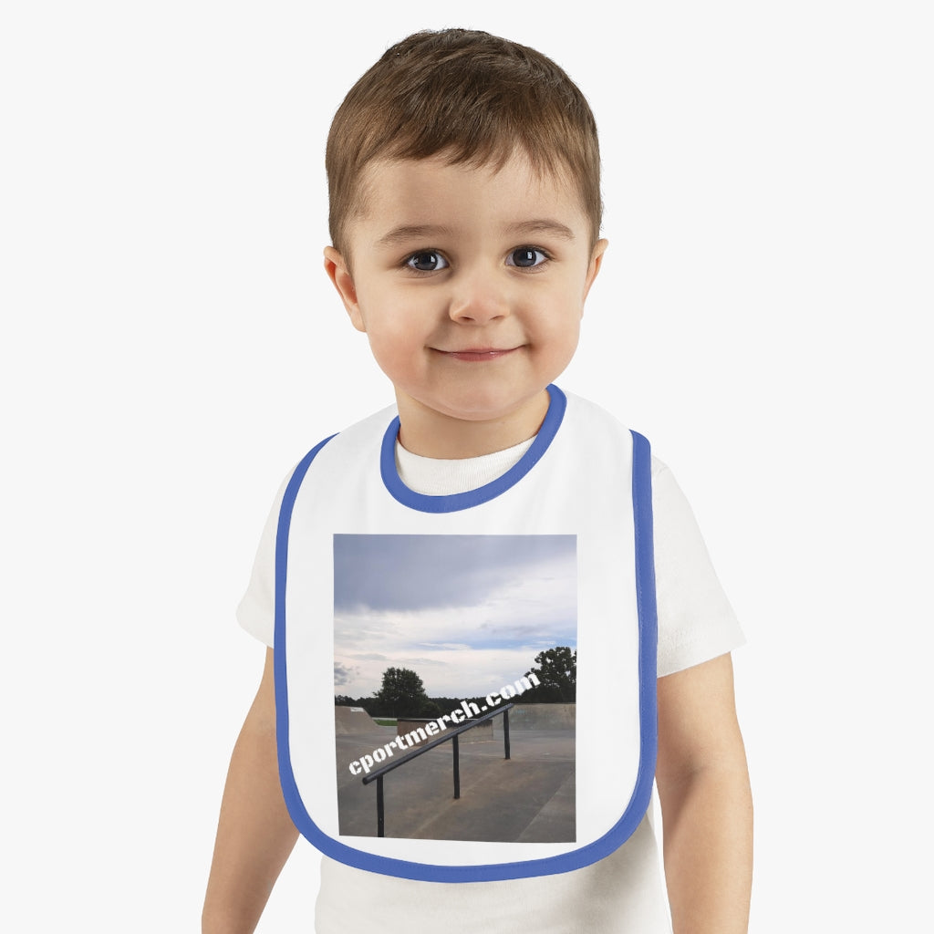 cportmerch.com Baby Contrast Trim Jersey Bib