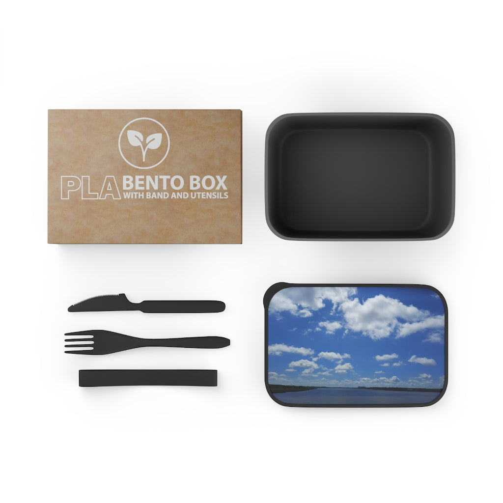 Sunny Sky PLA Bento Box with Band and Utensils