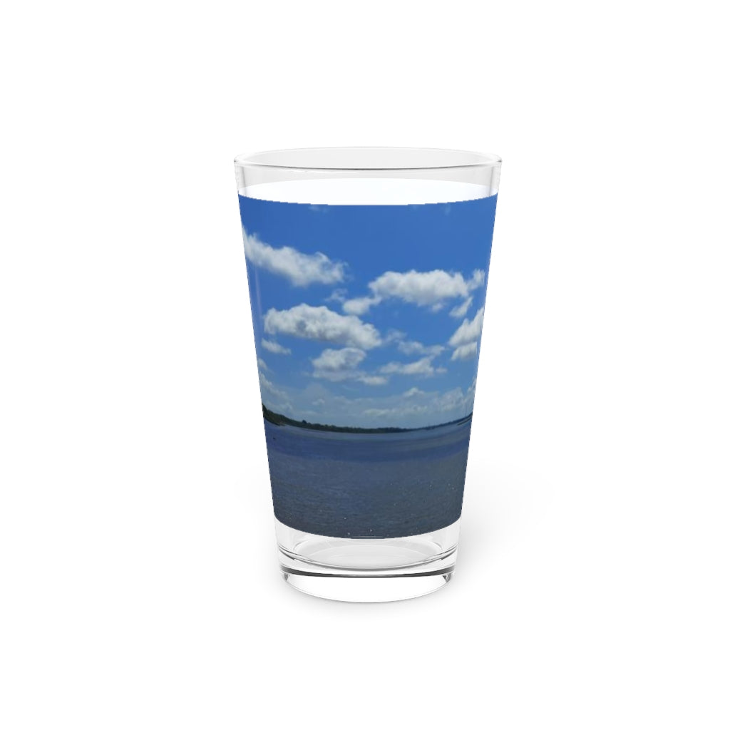 Cportmerch Sunny Sky Pint Glass, 16oz