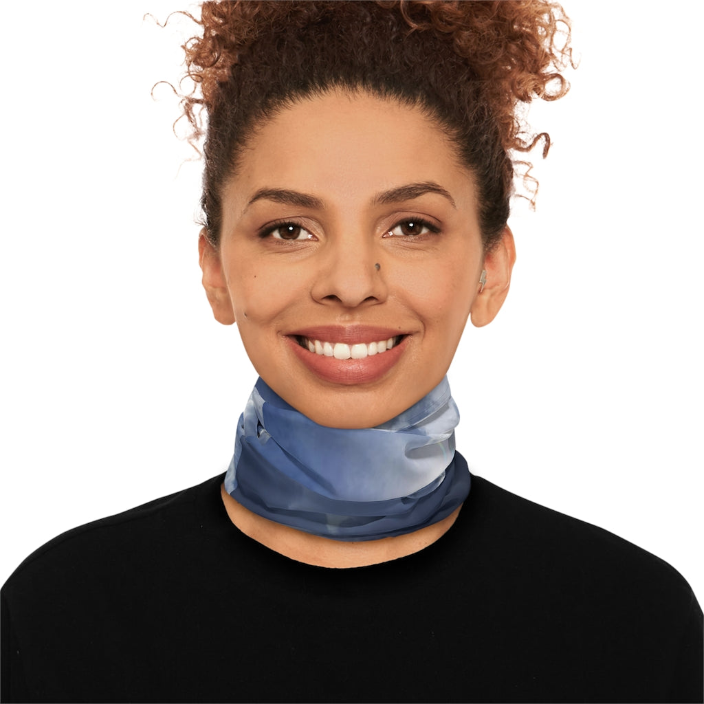 Sunny Sky Winter Neck Gaiter With Drawstring