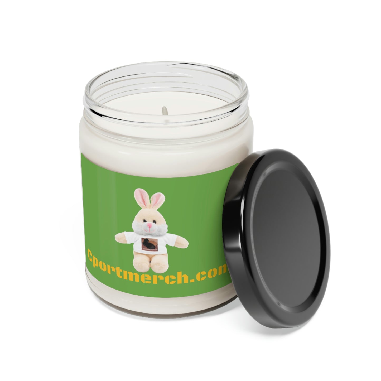 Cportmerch.com Bunny Apple Harvest Scented Soy Candle, 9oz