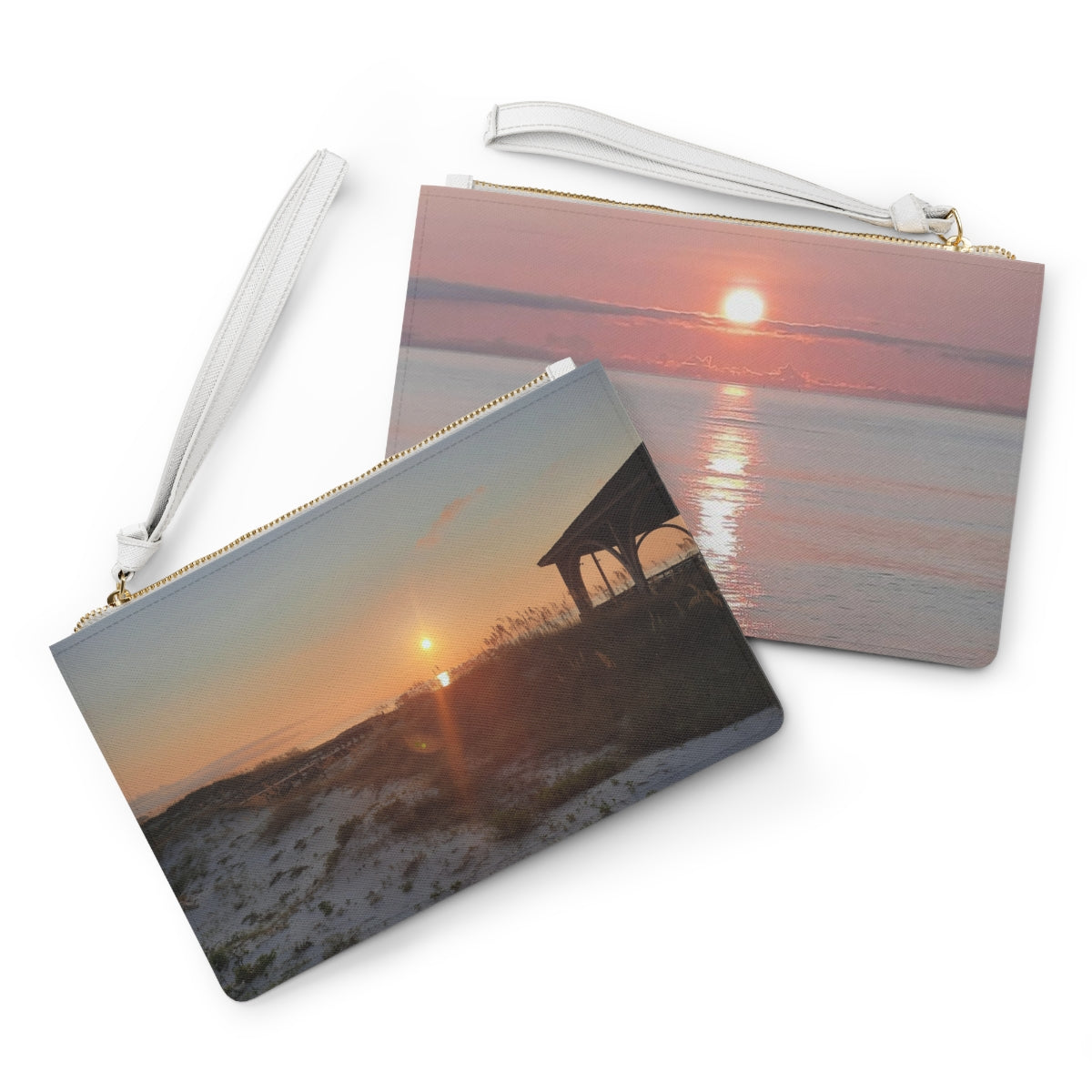 Tybee Island Double Sided Clutch Bag