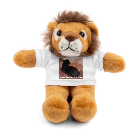 Stuffed Animals with cportmerch.com Tee