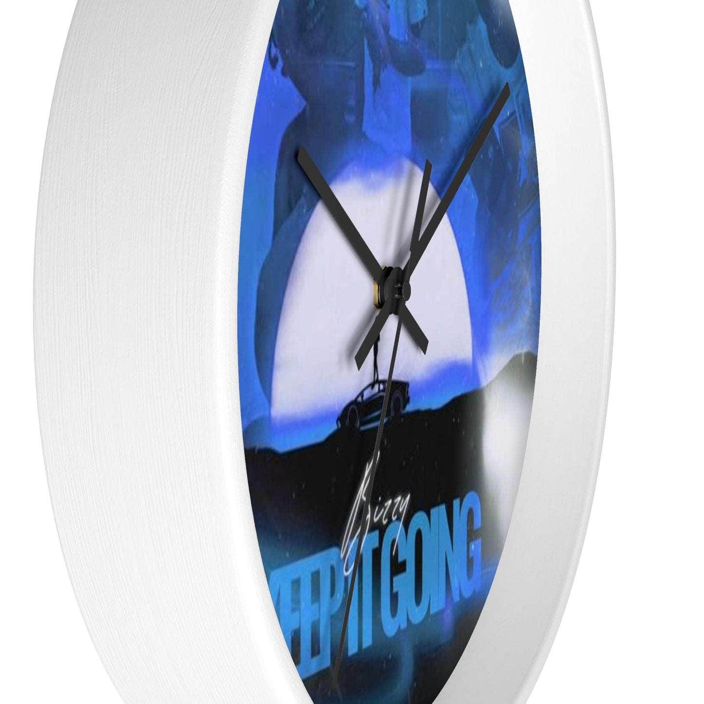 Keep It Going Bizzy 215 Wall Clock