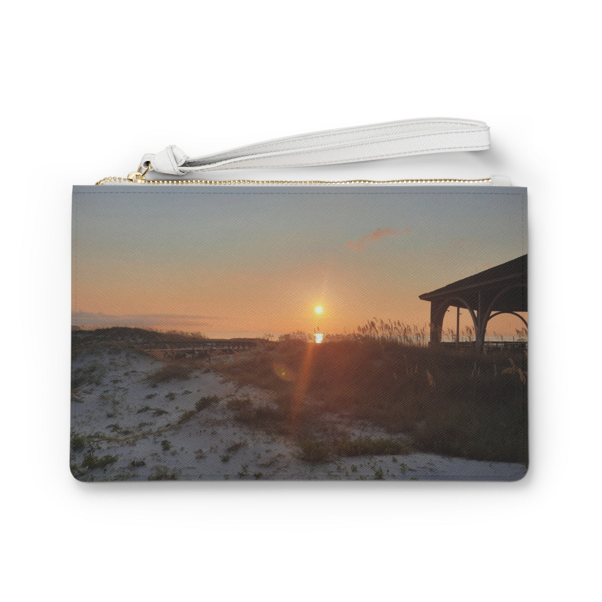 Tybee Island Double Sided Clutch Bag