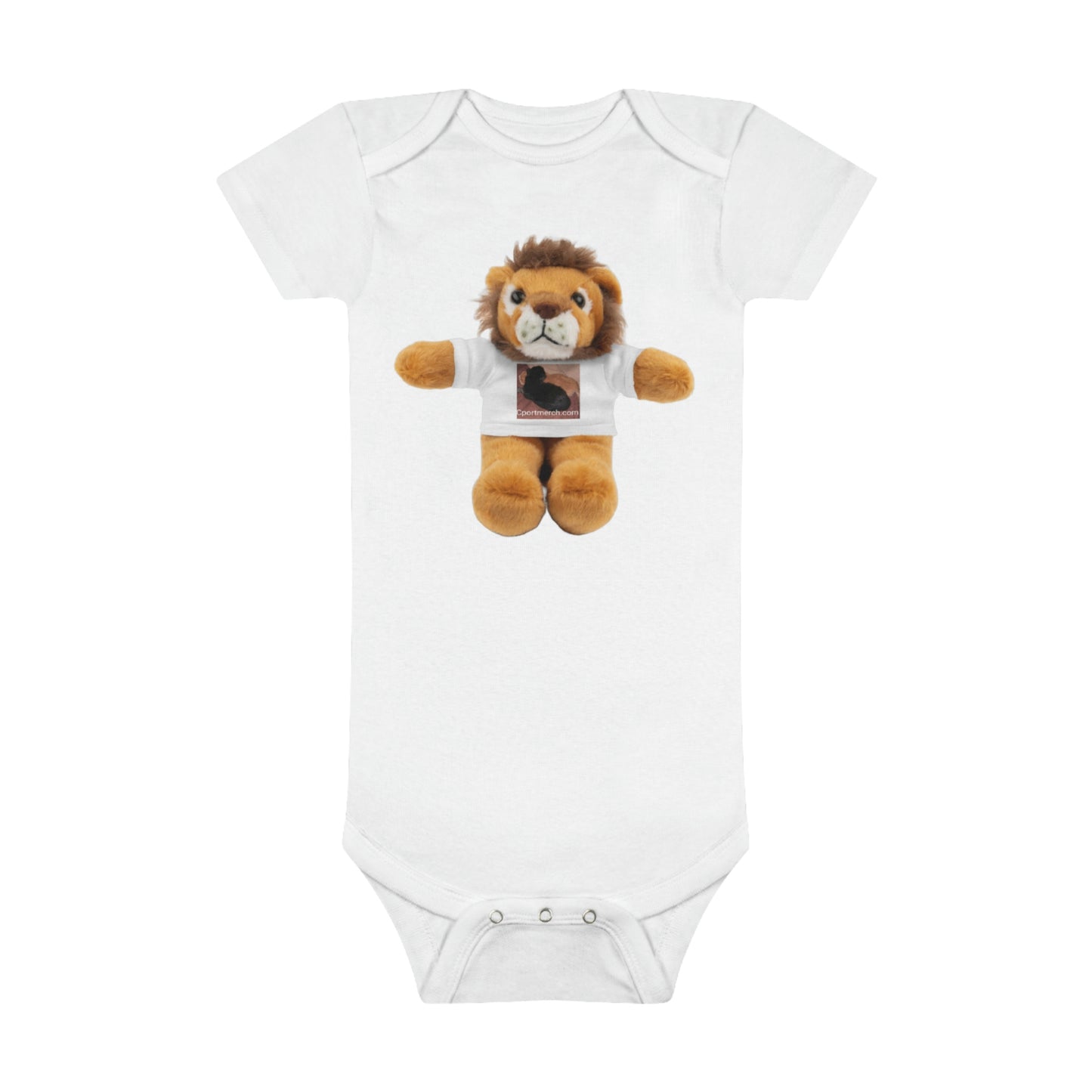 Cportmerch.com Lion Onesie® Organic Baby Bodysuit