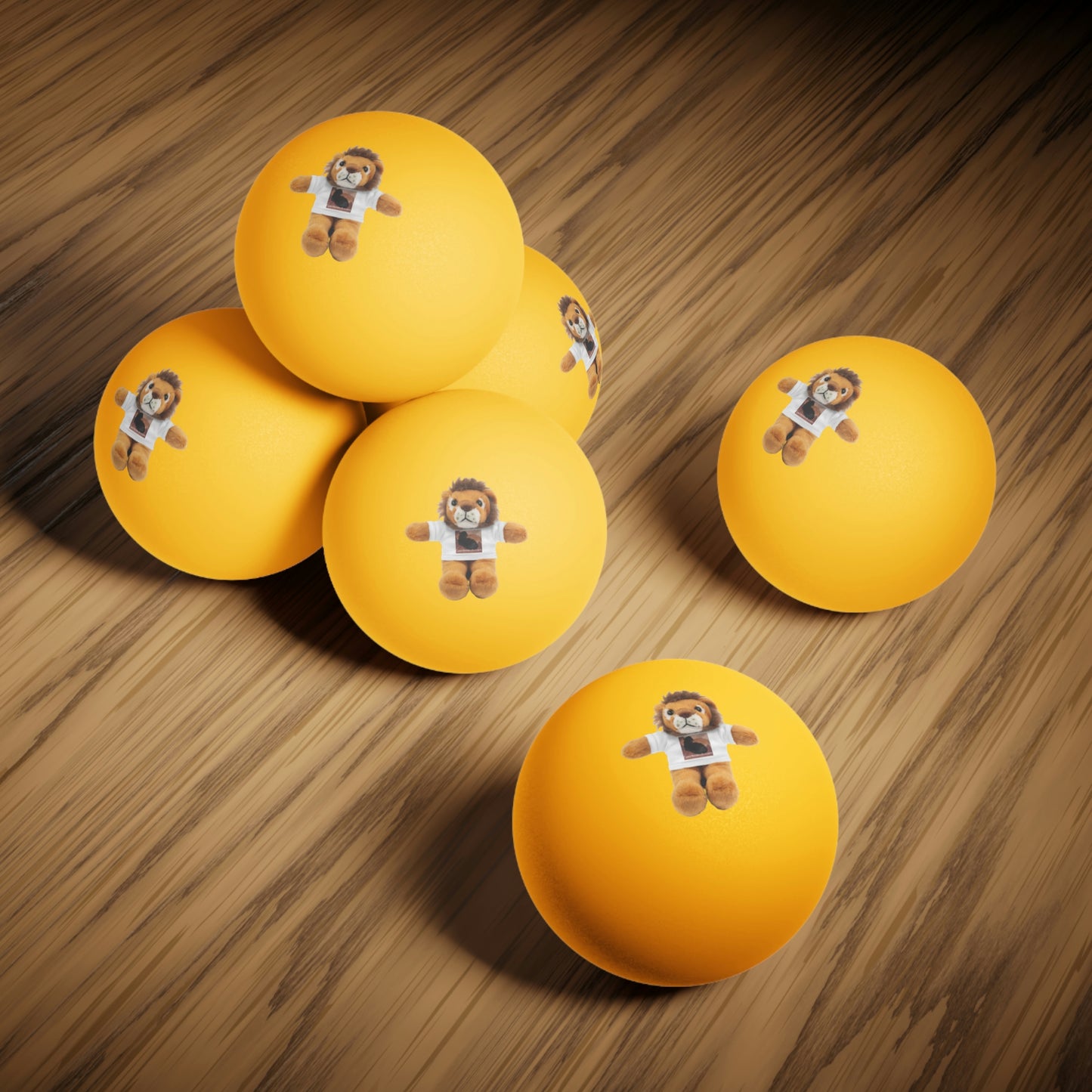 Cportmerch.com Lion Ping Pong Balls, 6 pcs